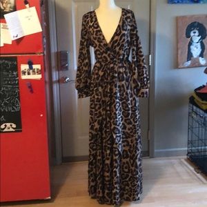 Brand new super fun dress, deep v-neck